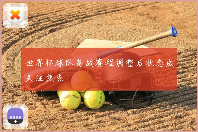 世界杯球队备战赛程调整后状态成关注焦点